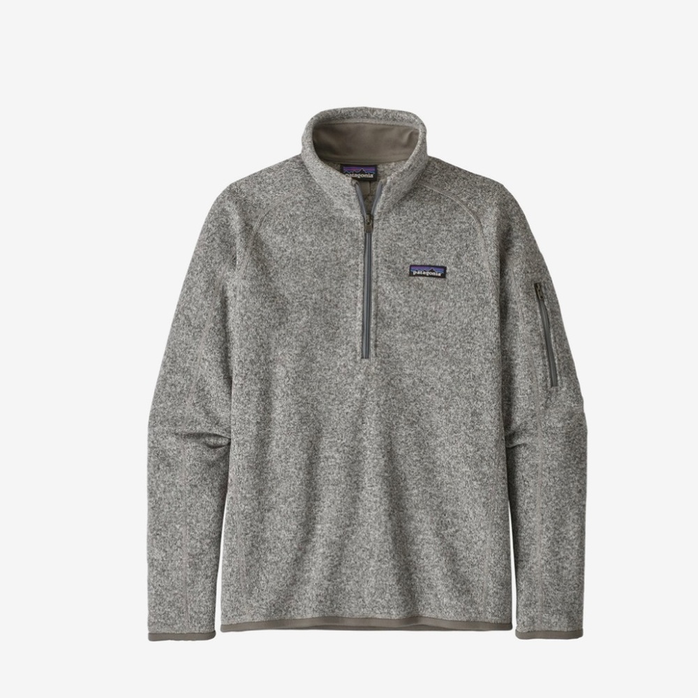 Patagonia Quarter Zip Fleece Gray